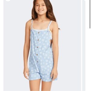 Brand New Blue Billabong romper